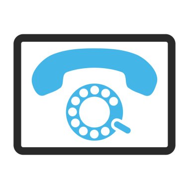 Darbeli aramayı vektör simge çerçeveli