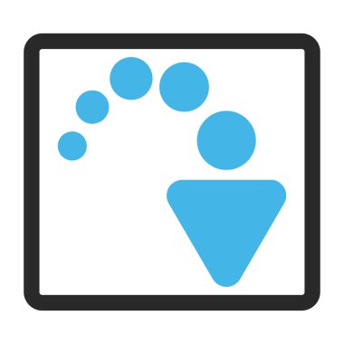 Çerçeveli vektör simge Yinele