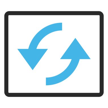 Çerçeveli vektör simge Yenile