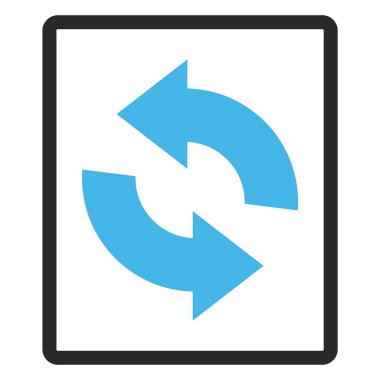 Çerçeveli vektör simge Yenile