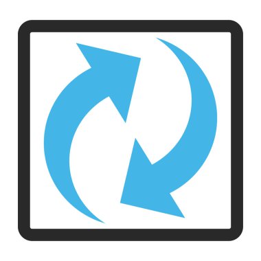 Çerçeveli vektör simge Yenile