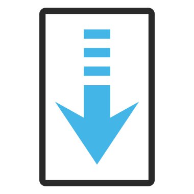 Çerçeveli vektör simgesi gönder