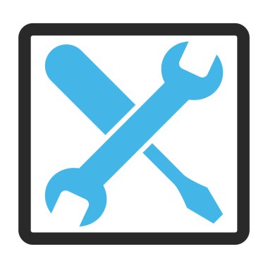 Ayarlama vektör simge çerçeveli