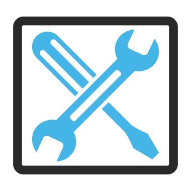 Ayarlama vektör simge çerçeveli