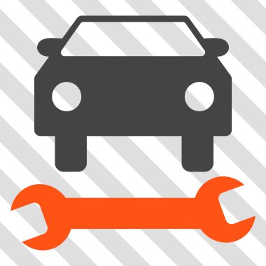 araba tamir vektör simgesi