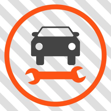 araba tamir vektör simgesi