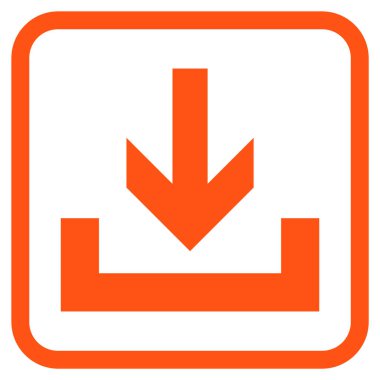 Vektör simgesi bir çerçeve içinde indirme