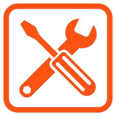 Seçenekleri vektör simgesi bir çerçeve içinde