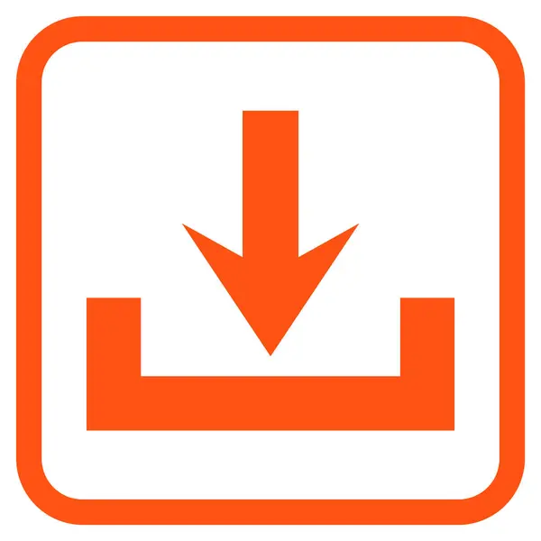 Descargas Vector Icono en un marco — Vector de stock