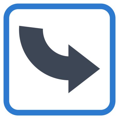 Bir çerçeve içinde CCW vektör simge döndürmek