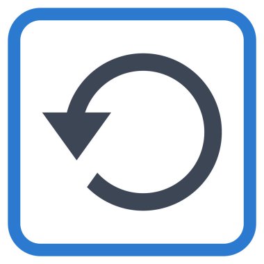 Bir çerçeve içinde CCW vektör simge döndürmek