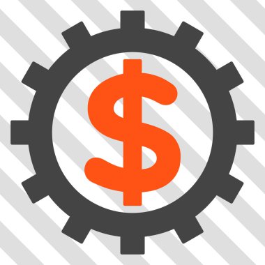 Finans sektöründe vektör simgesi