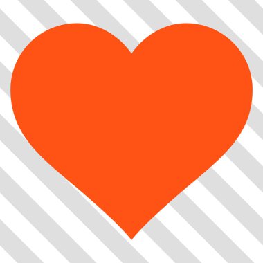 Aşk kalp vektör simgesi