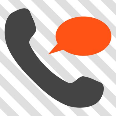 Telefon İleti Vektörü Simgesi