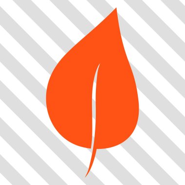 Bitki yaprak vektör simgesi