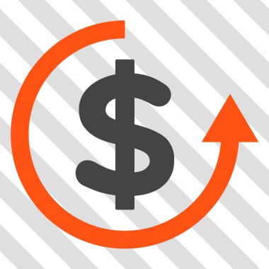 Geri ödeme vektör simgesi