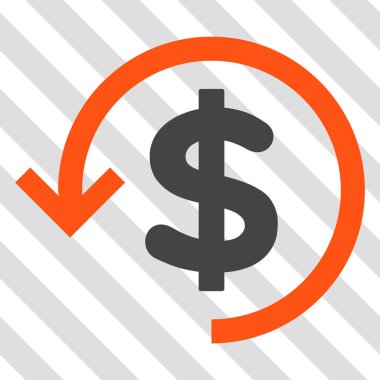 Geri ödeme vektör simgesi