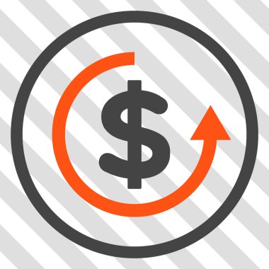 Geri ödeme vektör simgesi