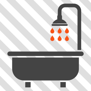 Duş Banyo vektör simgesi