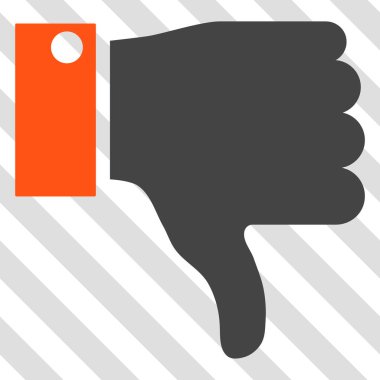 başparmak aşağı vektör simgesi