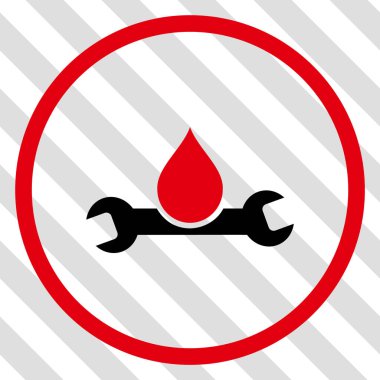 Sıhhi tesisat vektör simgesi