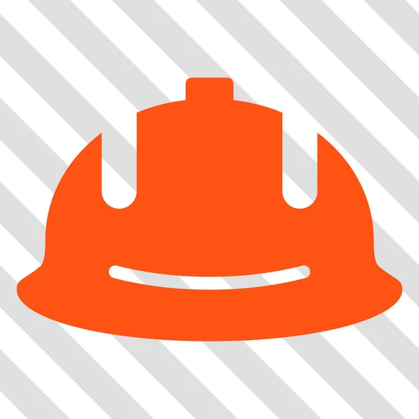 Icono del vector casco de construcción — Vector de stock