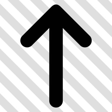 Yukarı Oklu Vektör Simgesi