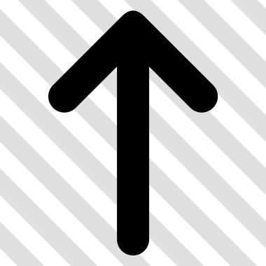 Yukarı Oklu Vektör Simgesi