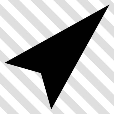 Ok ucu sağ yukarı vektör simgesi