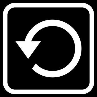 Bir çerçeve içinde CCW vektör simge döndürmek