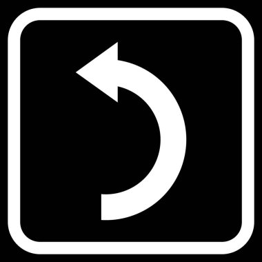 Sol vektör simgesi bir çerçeve içinde döndürme