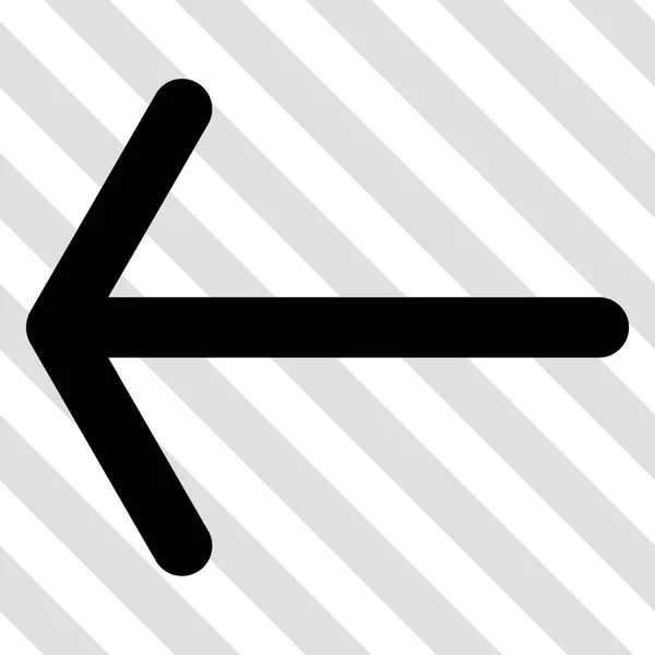 Flecha izquierda Vector icono — Vector de stock
