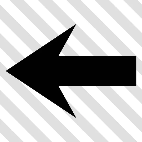 Freccia icona vettoriale sinistra — Vettoriale Stock