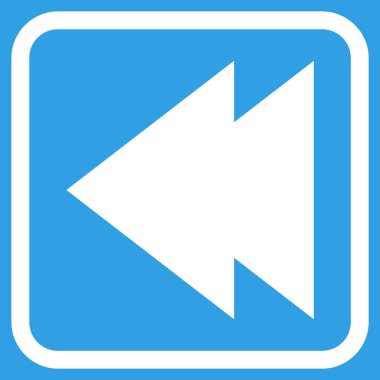 Sol vektör simgesi bir çerçeve içinde hareket