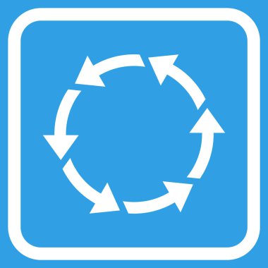 Bir çerçeve içinde CCW vektör simge döndürmek