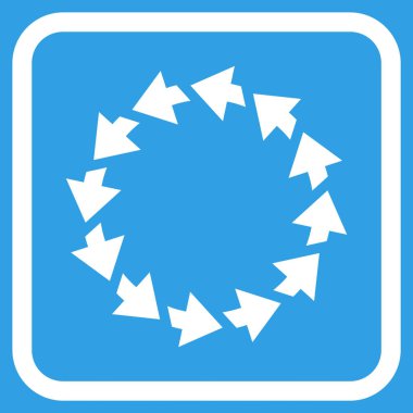 Bir çerçeve içinde CCW vektör simge döndürmek