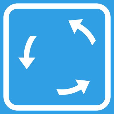 Bir çerçeve içinde CCW vektör simge döndürmek