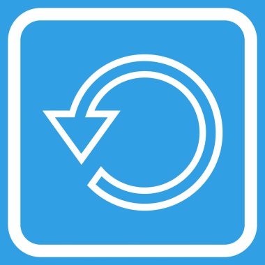 Vektör simgesi bir çerçeve içinde döndürme