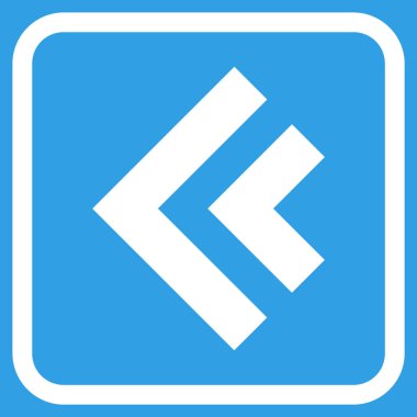 Shift Sol vektör simgesi bir çerçeve içinde