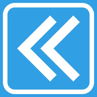 Shift Sol vektör simgesi bir çerçeve içinde