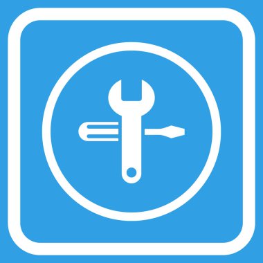 Vektör simgesi bir çerçeve içinde ayarlama