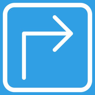 Doğru vektör simge bir çerçevede açmak