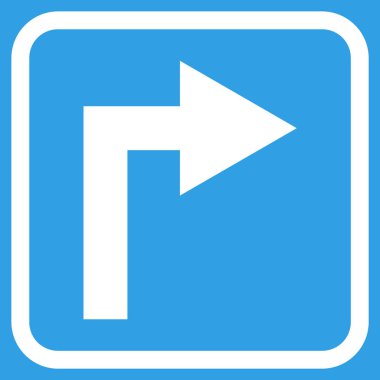 Doğru vektör simge bir çerçevede açmak