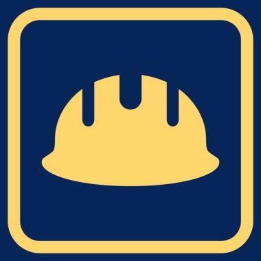 Oluşturucu işçisi vektör simgesi bir çerçeve içinde