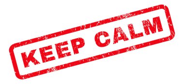 Sakin lastik damgası tutmak