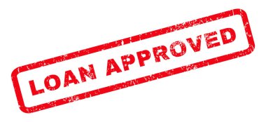 kredi onaylanmış lastik damgası