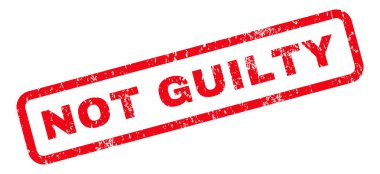 Suçlu değil lastik damgası