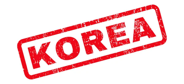 Κορέα καουτσούκ σφραγίδα — Διανυσματικό Αρχείο