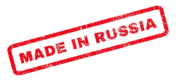 Gemaakt in Rusland rubber stempel — Stockvector