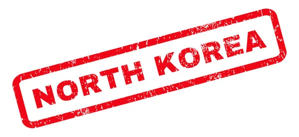 Nordkoreanischer Stempel — Stockvektor